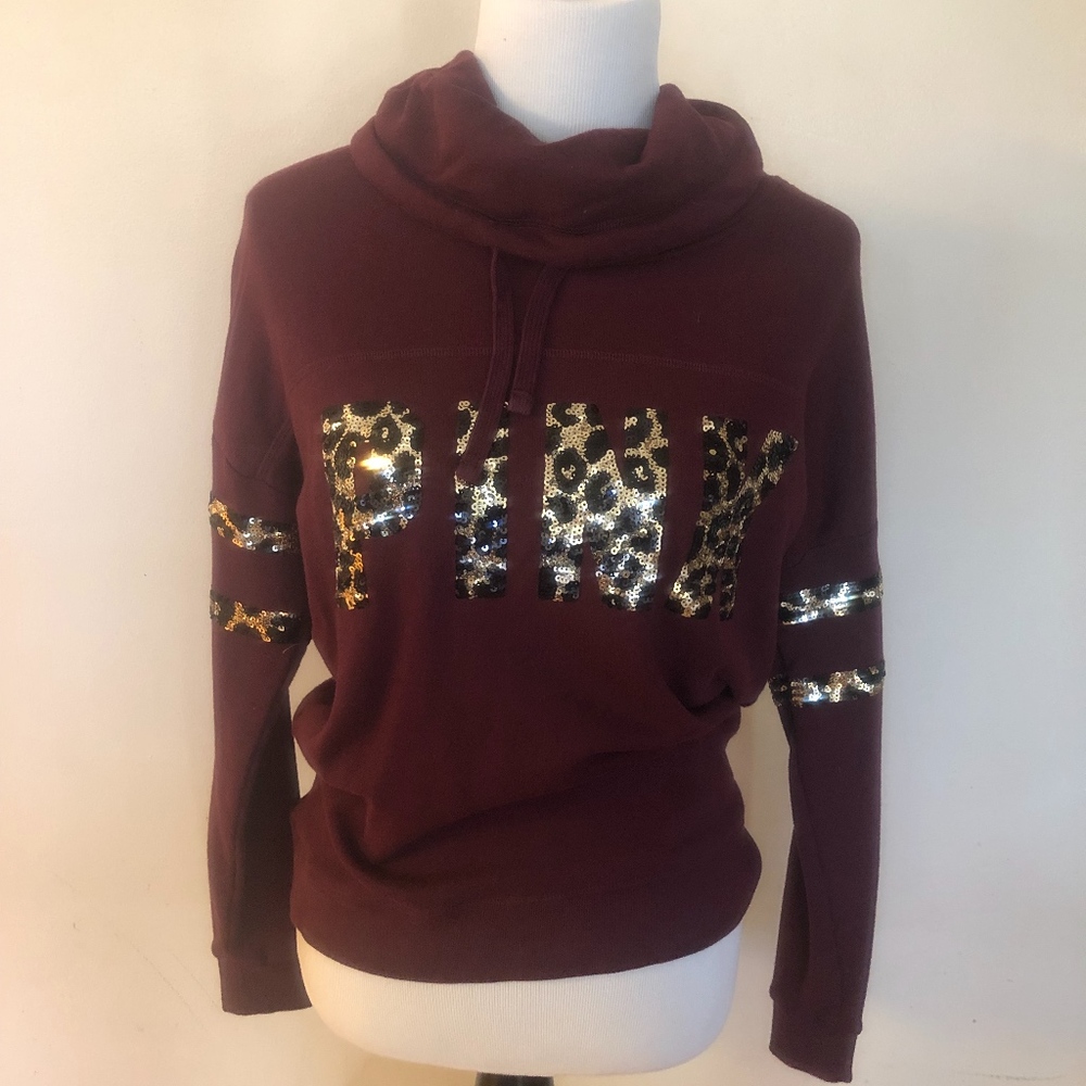 MAROON VICTORIA SECRET PULL OVER